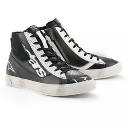 Alpinestars STATED FLAIR Motorcycle мотоботы Black White (размер: 12.5)