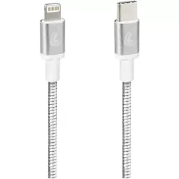 USB Iron 2.0 Type-C > Apple 8 Pin cable - 100 cm