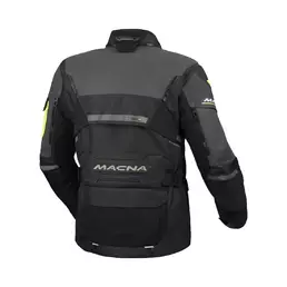 Macna Flexodus Night Eye мотокуртка Black Yellow Черный