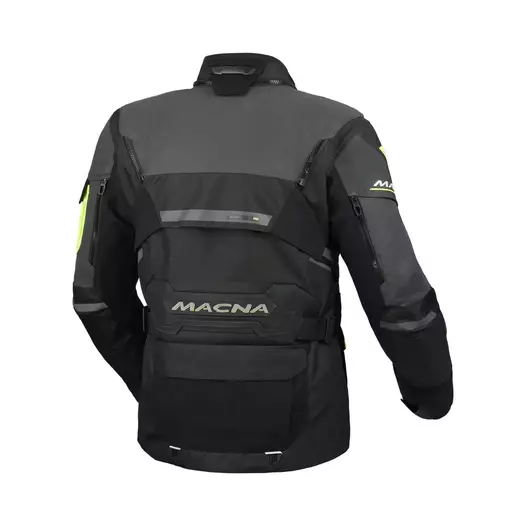 Macna Flexodus Night Eye мотокуртка Black Yellow Черный
