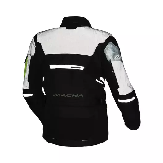 Macna Flexodus Night Eye мотокуртка Black Yellow Черный