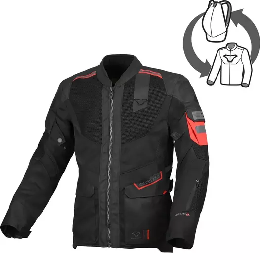 Macna Travelair мотокуртка Black Черный