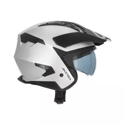 Acerbis Jet Aria Evo Metallic Мотошлем Silver Серый