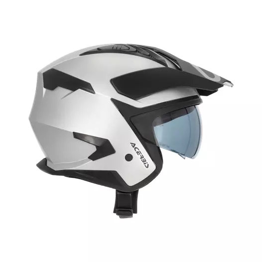 Acerbis Jet Aria Evo Metallic Мотошлем Silver Серый