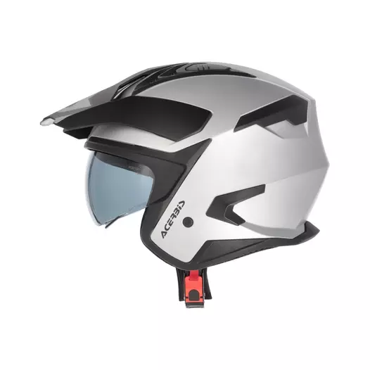 Acerbis Jet Aria Evo Metallic Мотошлем Silver Серый