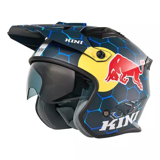 Kini Red Bull Xdr 1.0 Мотошлем Blue Синий (размер: l)