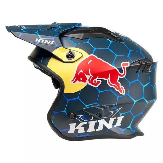 Kini Red Bull Xdr 1.0 Мотошлем Blue Синий