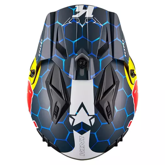 Kini Red Bull Xdr 1.0 Мотошлем Blue Синий