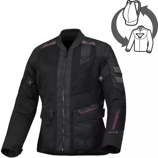 Macna Travelair Lady мотокуртка Black Черный