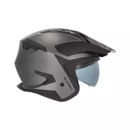 Acerbis Jet Aria Evo Metallic Мотошлем Dark Grey Серый
