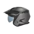 Acerbis Jet Aria Evo Metallic Мотошлем Dark Grey Серый