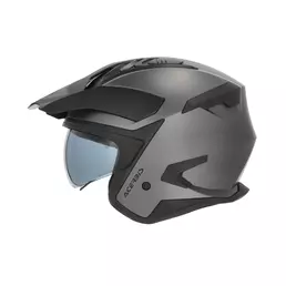 Acerbis Jet Aria Evo Metallic Мотошлем Dark Grey Серый