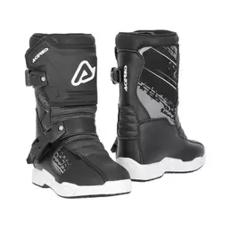 Acerbis Puppy Kid мотоботинки White Black Черный (размер: 30)