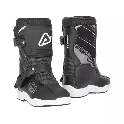 Acerbis Puppy Kid мотоботинки White Black Черный (размер: 30)