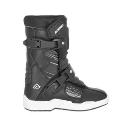 Acerbis Puppy Kid мотоботинки White Black Черный