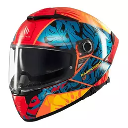 MT Helmets Thunder 4 SV Rainforest integralhelm Orange / Red / Blue