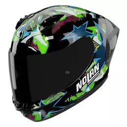 Nolan N60.6 Sport Chicane Мотошлем Black Green Зеленый