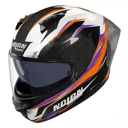 Nolan N60.6 Sport Veloce Мотошлем White Orange Оранжевый