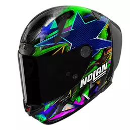 Nolan X-804 Rs Ultra Carbon Chicane Black Blue Синий