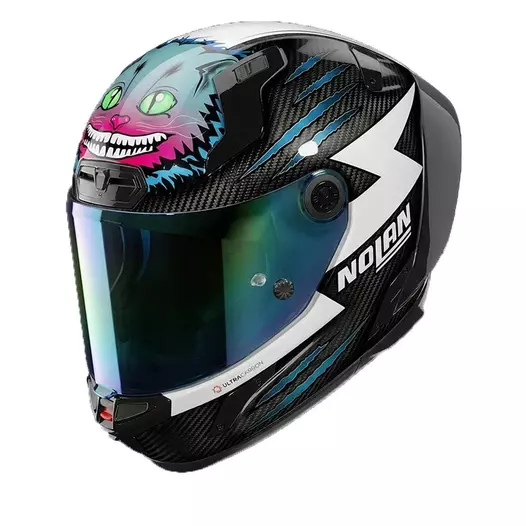 Nolan X-804 Rs Ultra Carbon Replica Herbertson Черный