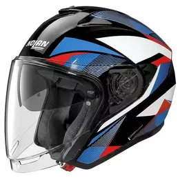Nolan N40.6 Duetto Мотошлем Black Blue Синий