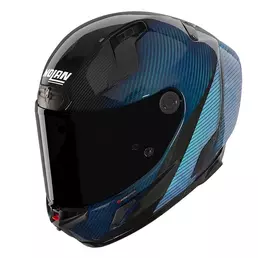 Nolan X-804 Rs Ultra Carbon Doc Evo Black Blue Синий