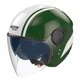Nolan N20.2 визор Dolce Vita Мотошлем White Green Зеленый