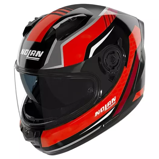 Nolan N60.6 Мотошлем Black Red Красный