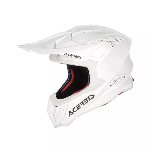 Acerbis Airstrike Fim Racing 2 Мотошлем White Белый