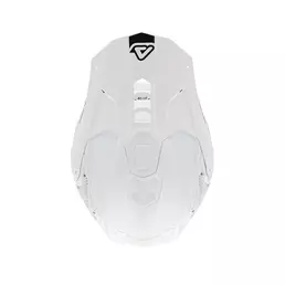 Acerbis Airstrike Fim Racing 2 Мотошлем White Белый