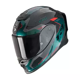 Scorpion Exo R1 Evo Carbon Air Propel Мотошлем Green