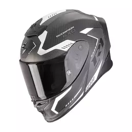 Scorpion Exo R1 Evo Carbon Air Propel Мотошлем Silver Matt Серый