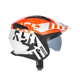 Acerbis Jet Aria Evo Graphic Мотошлем Orange Оранжевый