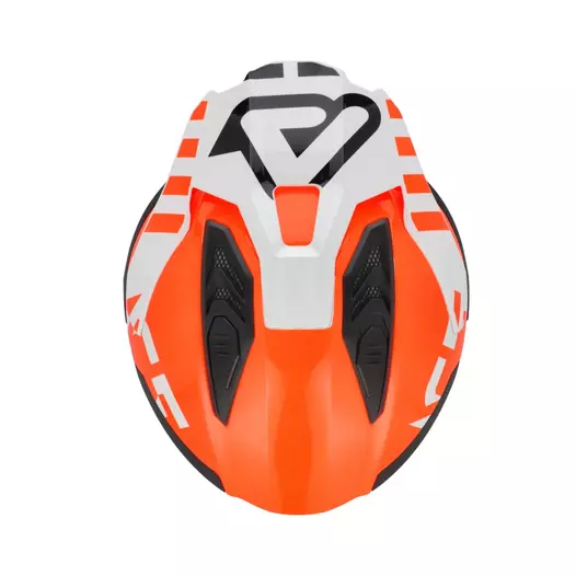 Acerbis Jet Aria Evo Graphic Мотошлем Orange Оранжевый