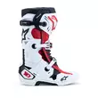 Alpinestars Tech 10 мотоботинки White Black Red Красный