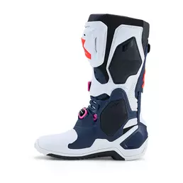 Alpinestars Tech 10 Supervented мотоботинки Blue Black Fuxia Фиолетовый