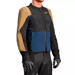 ALPINESTARS ST-2 Air jacke Deep Blue / Dark Khaki / Black