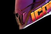 Icon Airflite Quarterflash мотошлем фиолетовый