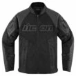 Icon Mesh AF Leather CE мотокуртка черная