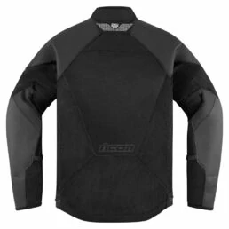 Icon Mesh AF Leather CE мотокуртка черная
