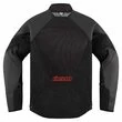 Icon Mesh AF Leather Slayer CE мотокуртка черная с красными вставками