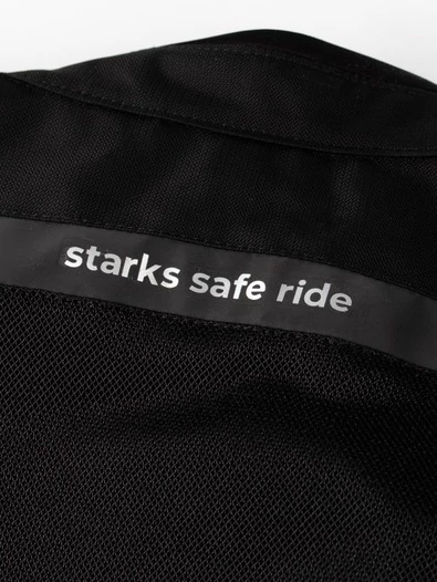 Starks Air Shell мотокуртка черная