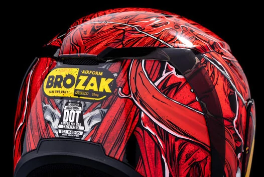 Icon Airform MIPS Brozak Red мотошлем красный (размер: xs)