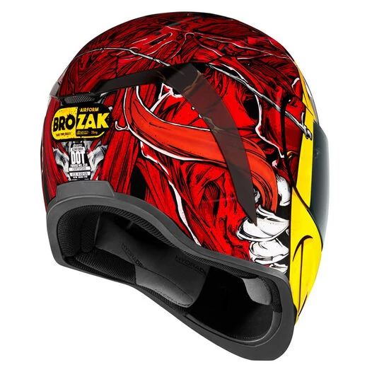 Icon Airform MIPS Brozak Red мотошлем красный (размер: xs)