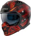 AXXIS 980 Hunter SV Oni Matt Red мотошлем красный матовый