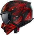 AXXIS 980 Hunter SV Oni Matt Red мотошлем красный матовый