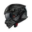 AXXIS 980 Hunter SV Oni Matt Gray мотошлем серый матовый