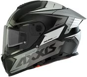 AXXIS FF122 Hawk SV EVO Ixil Matt Titanium мотошлем серый матовый
