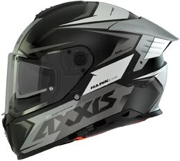 AXXIS FF122 Hawk SV EVO Ixil Matt Titanium мотошлем серый матовый