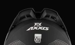 AXXIS FF122 Hawk SV EVO Ixil Matt Titanium мотошлем серый матовый
